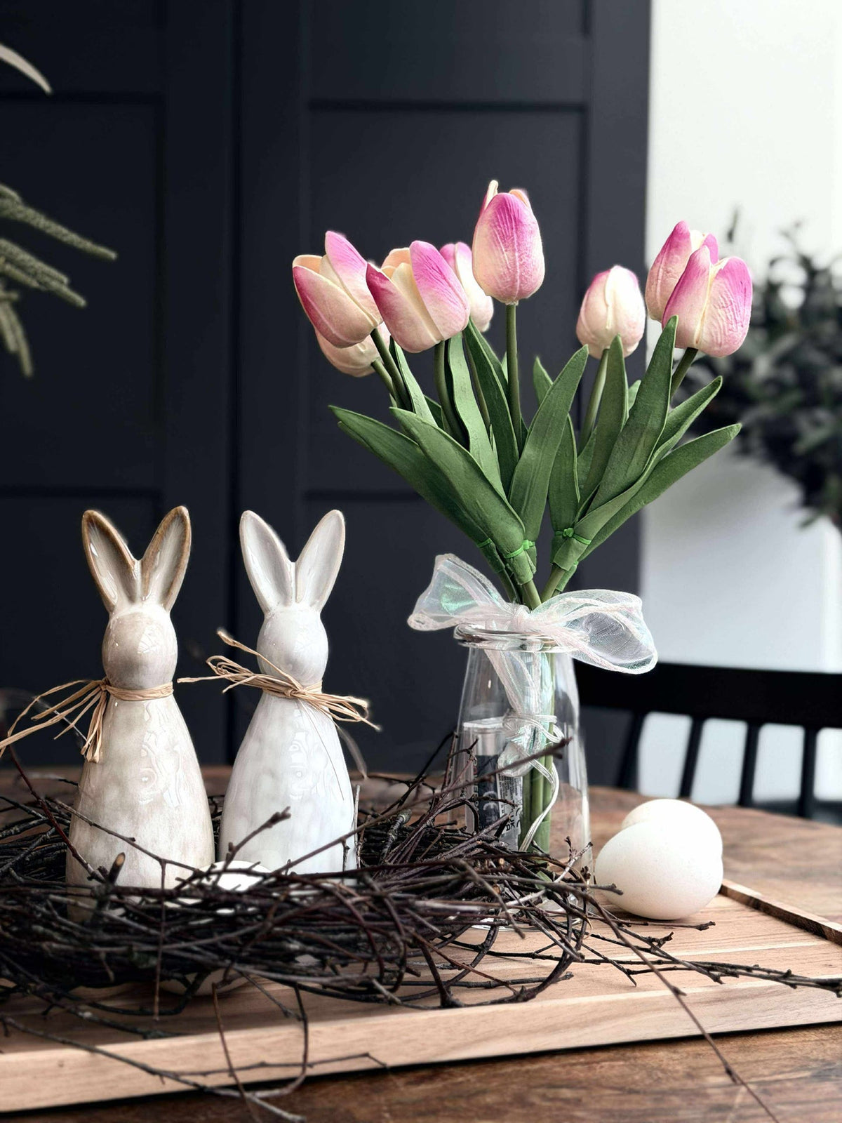 Tulpen met licht - Lichtroze