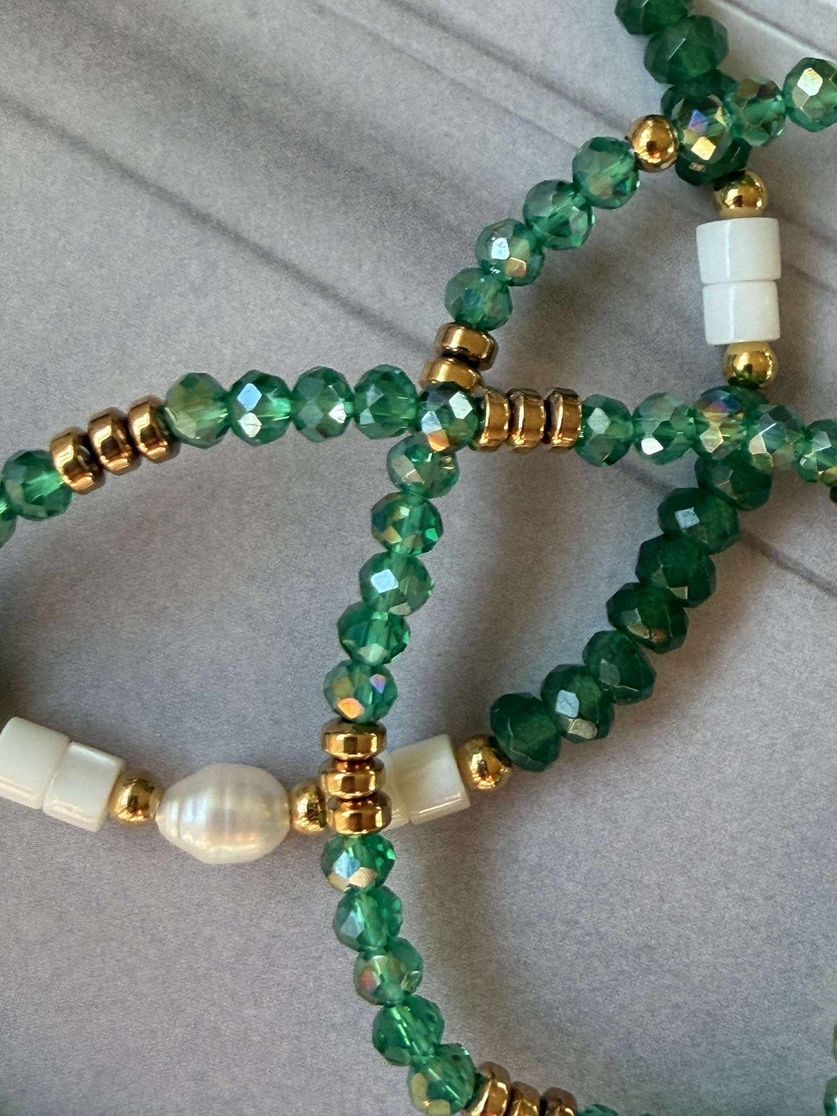 Armband Sarabella Emerald – Set van 3 stuks