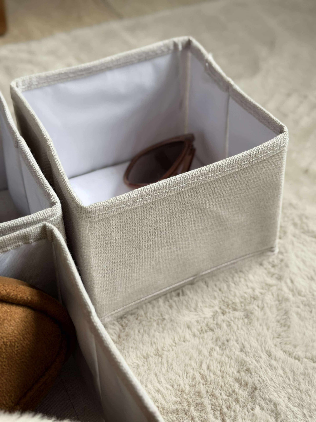 Opberging BELLA set met 3 dozen
