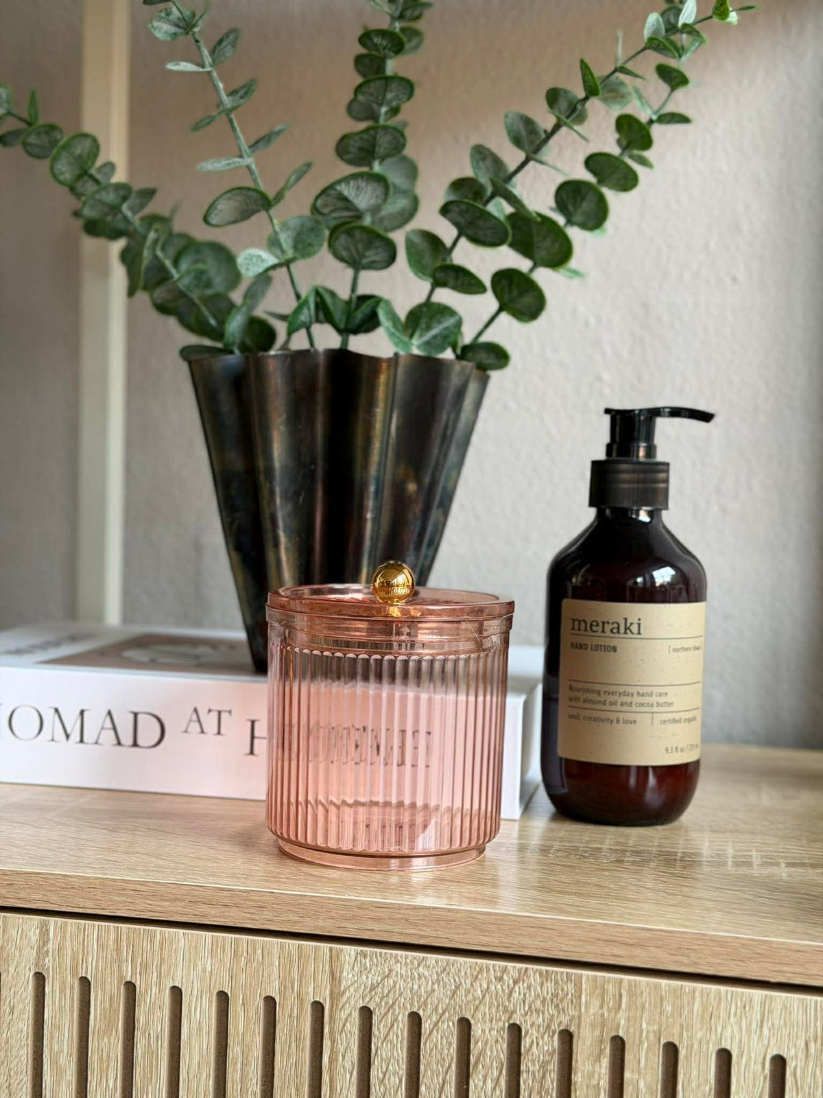 Make-up organizer - Roze