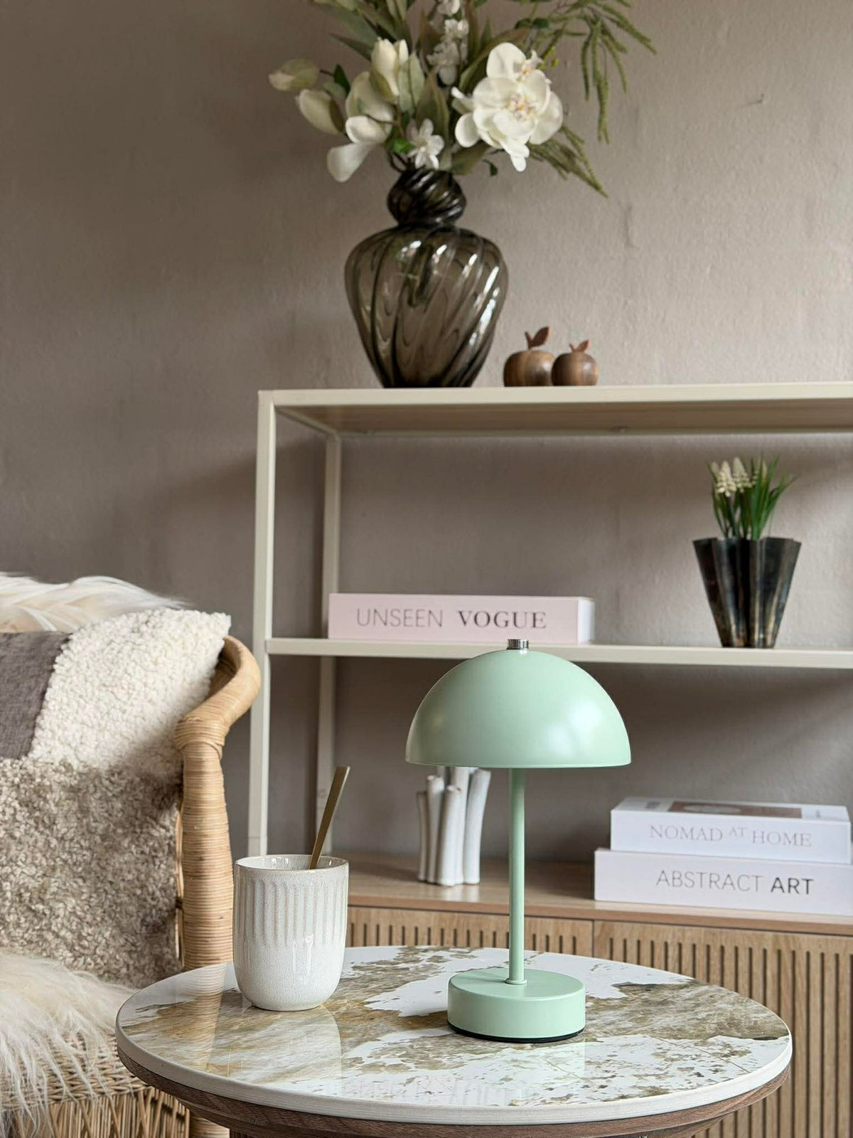 Tafellamp met touch - Groen