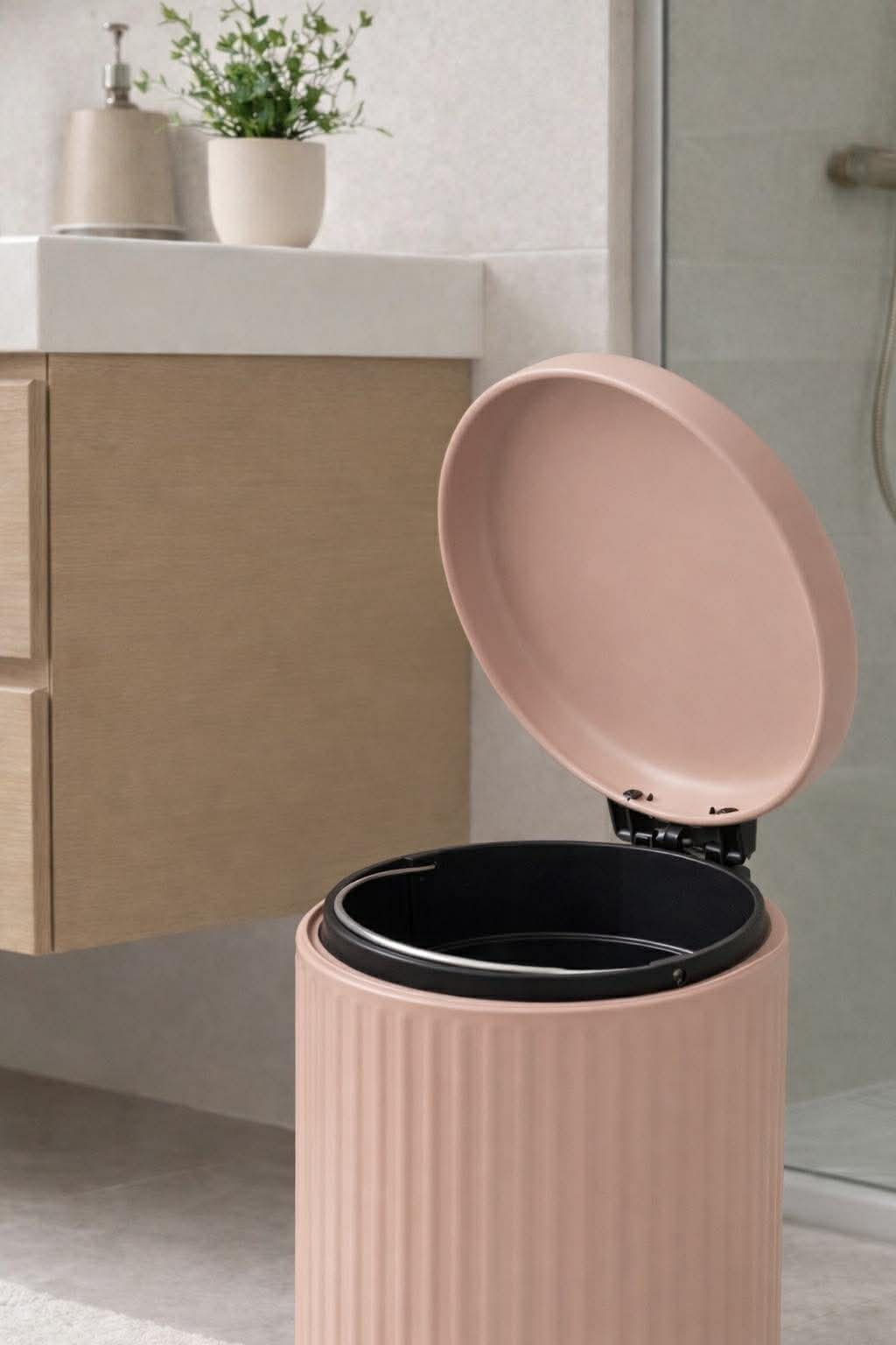 Toiletprullenbak 3 liter - Roze