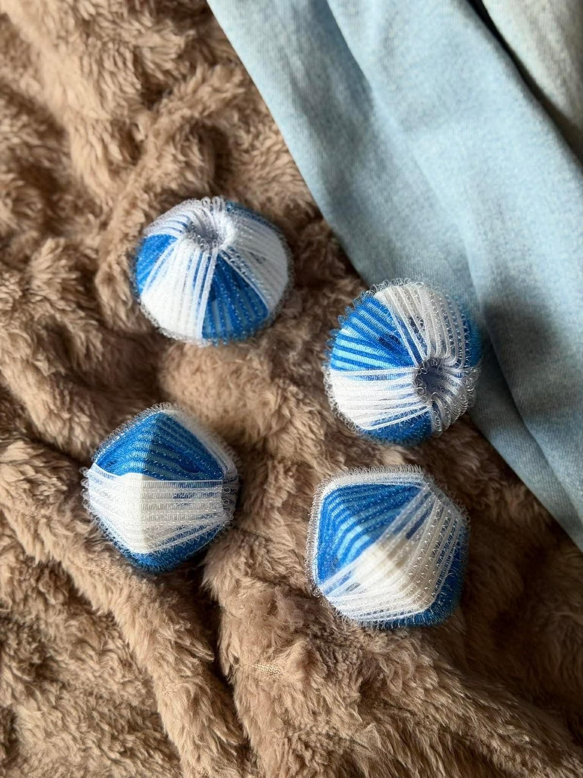 Pluis- en haarverwijderingsballen - 4 st.