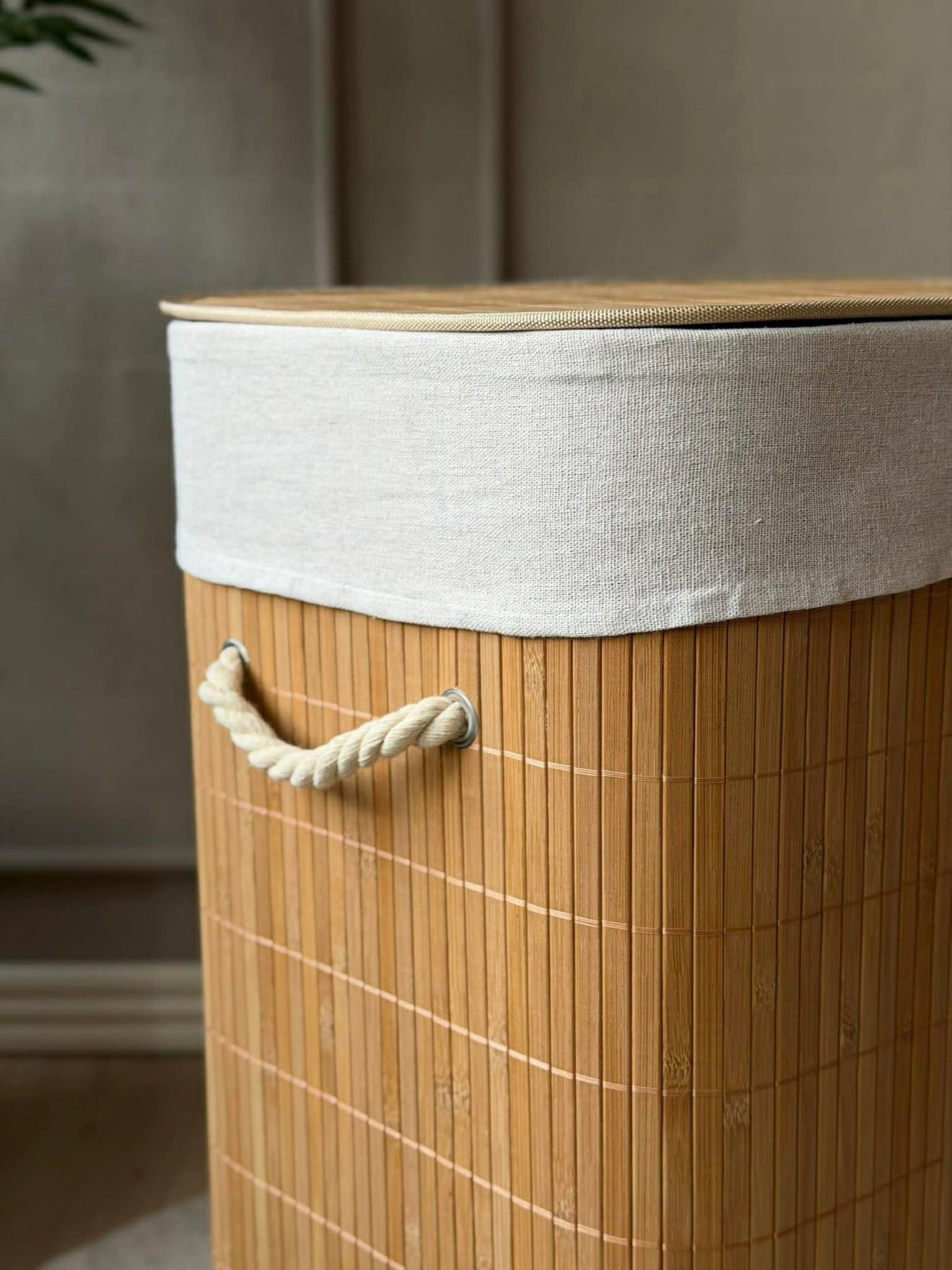 Wasmand van bamboe - Nature