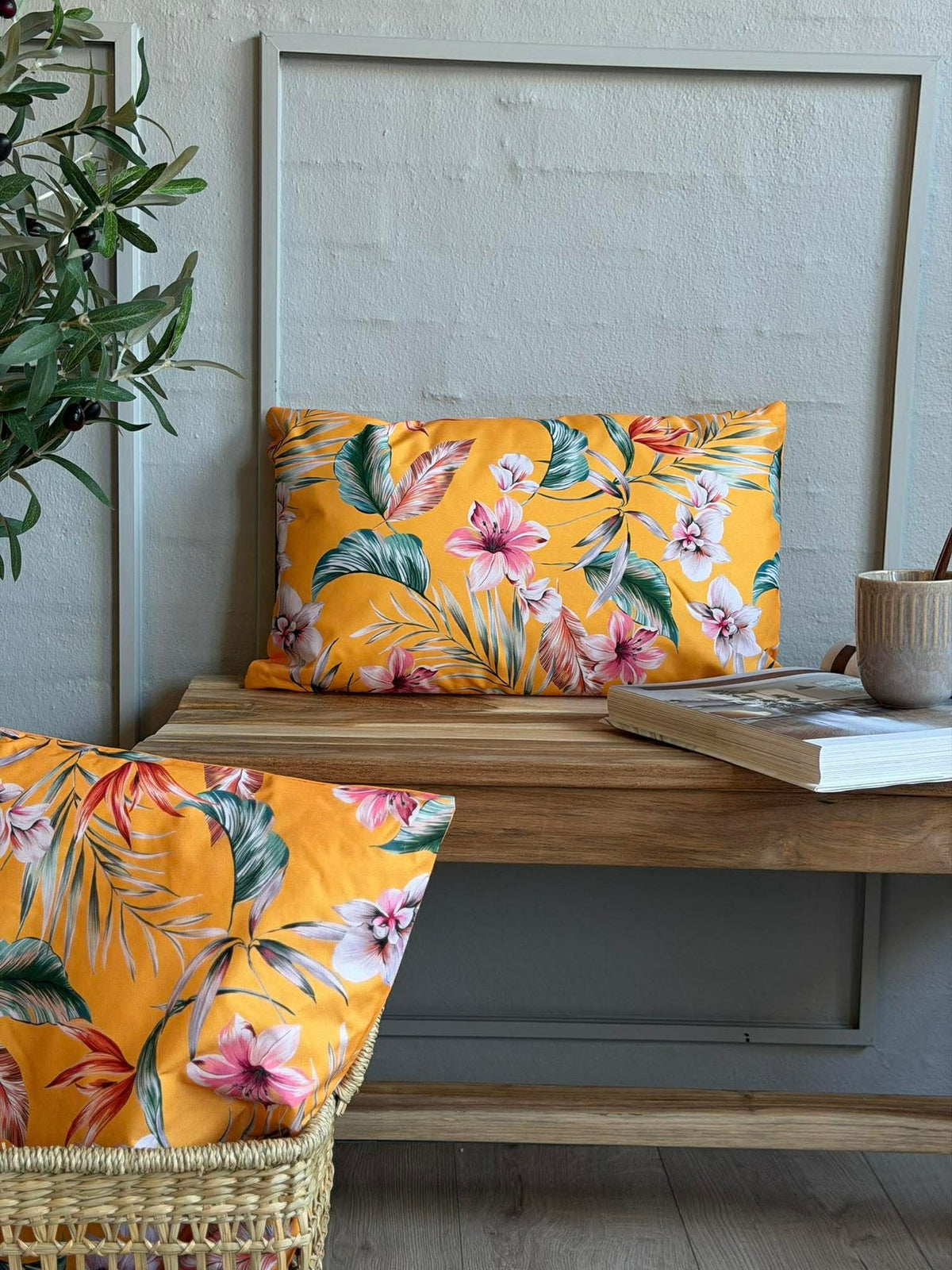 Kussen met vulling Bloom - Meerdere kleuren