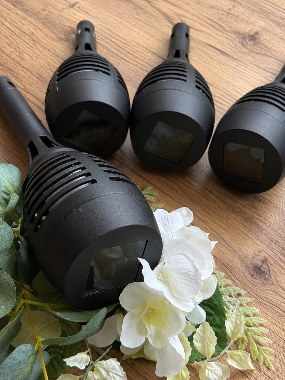 Fakkels op zonne-energie - Set van 4 stuks