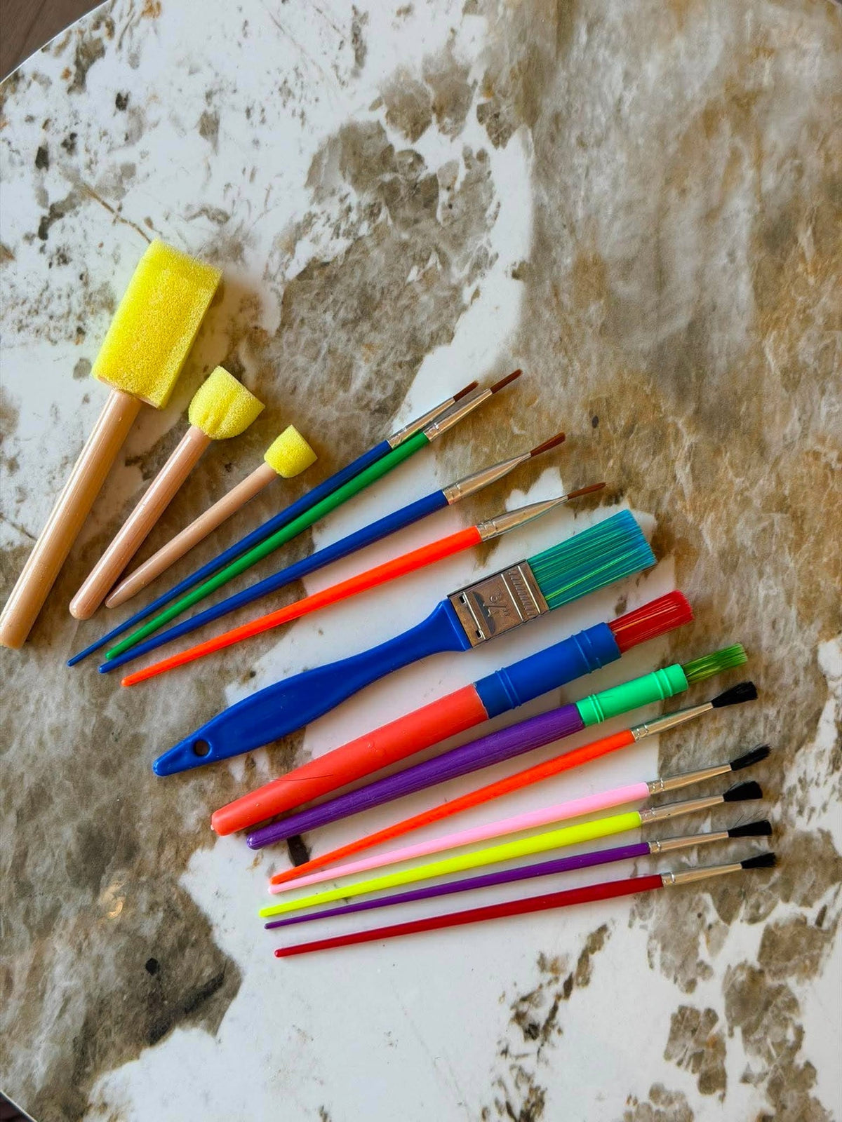 Penselen - set van 15 st.