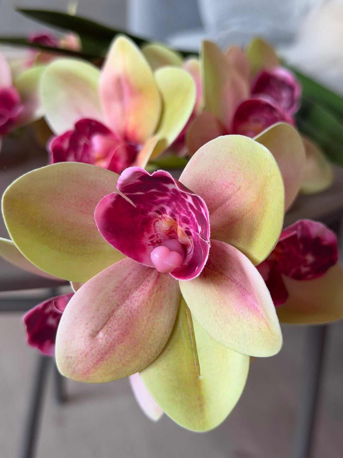 Orchidee-stengel - Roze 70 cm
