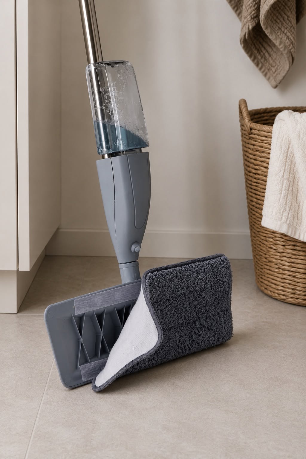 Mop met spray