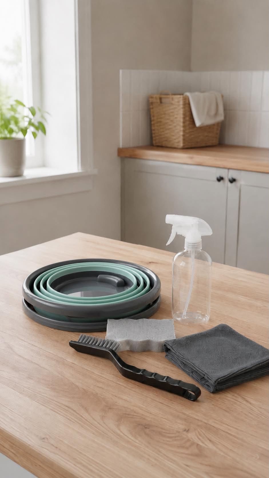Schoonmaakkit met 5 delen