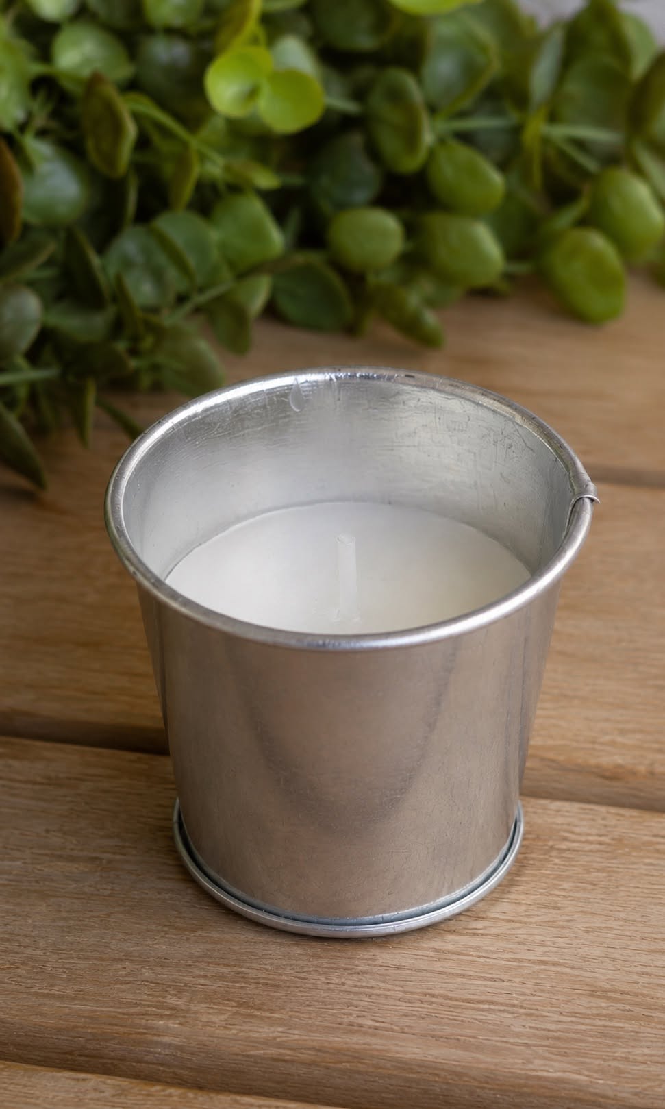Citronella MINI in tinnen kaarshouder
