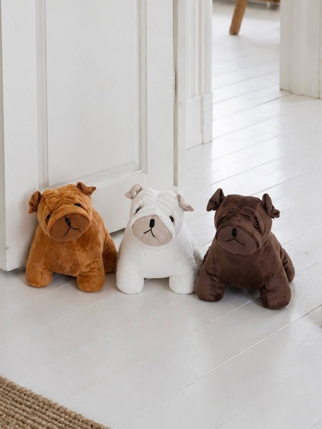Deurstopper Franse bulldog - White