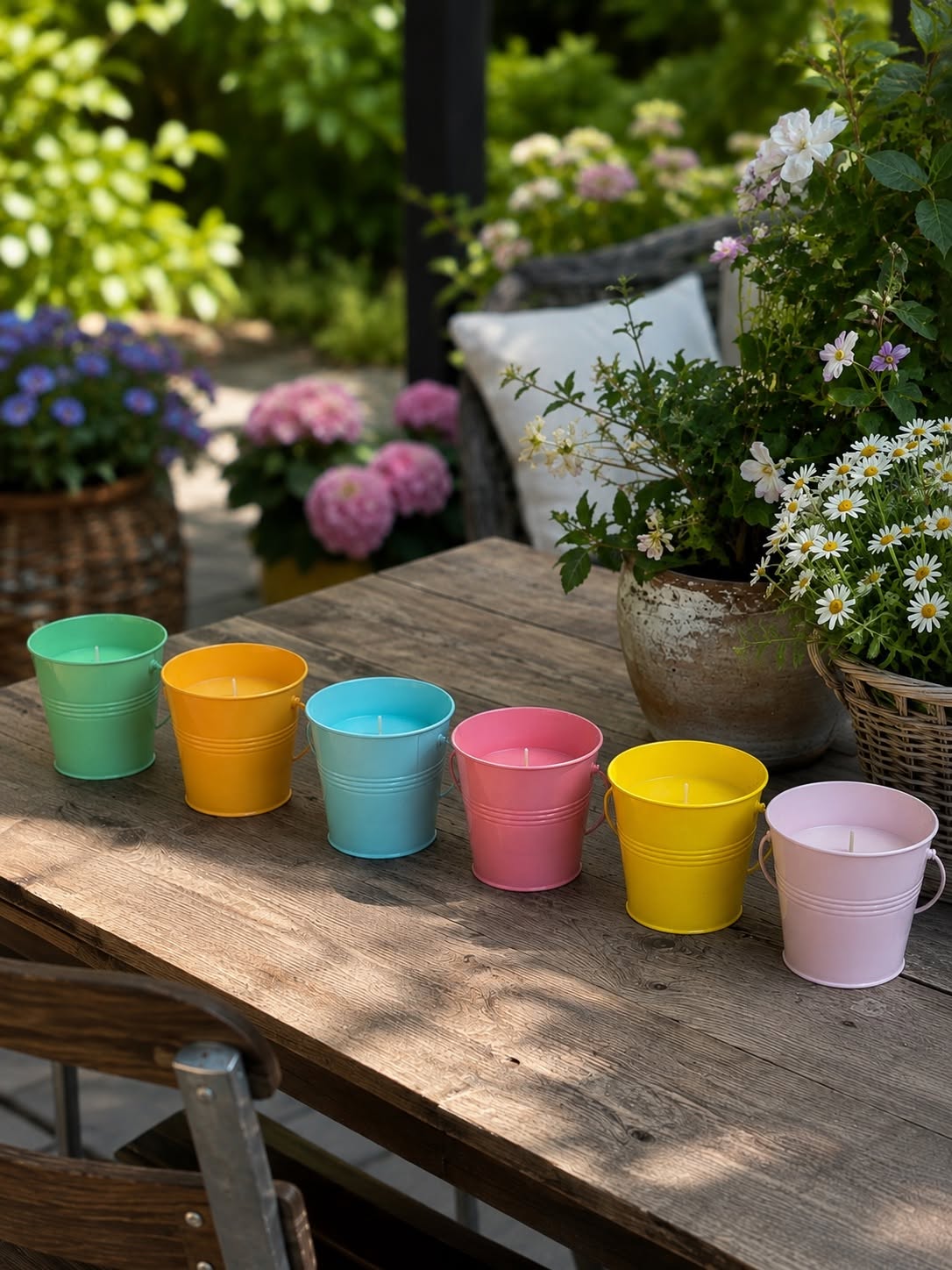 Kaars CITRONELLA – Color Mix