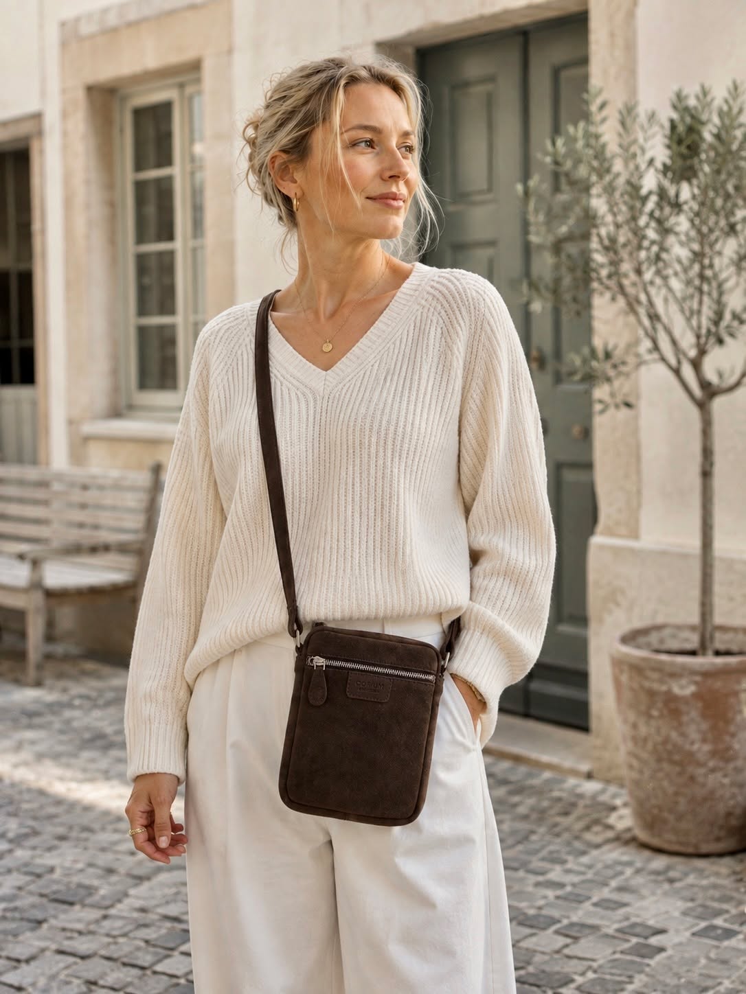 Crossover Daily suède bruin
