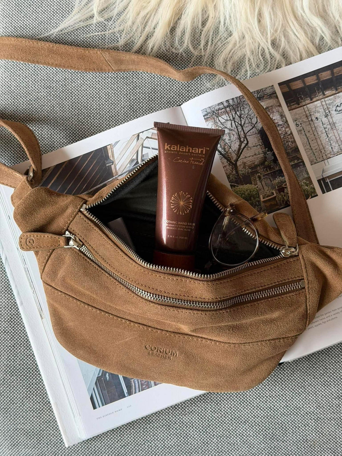 Bumbag suède