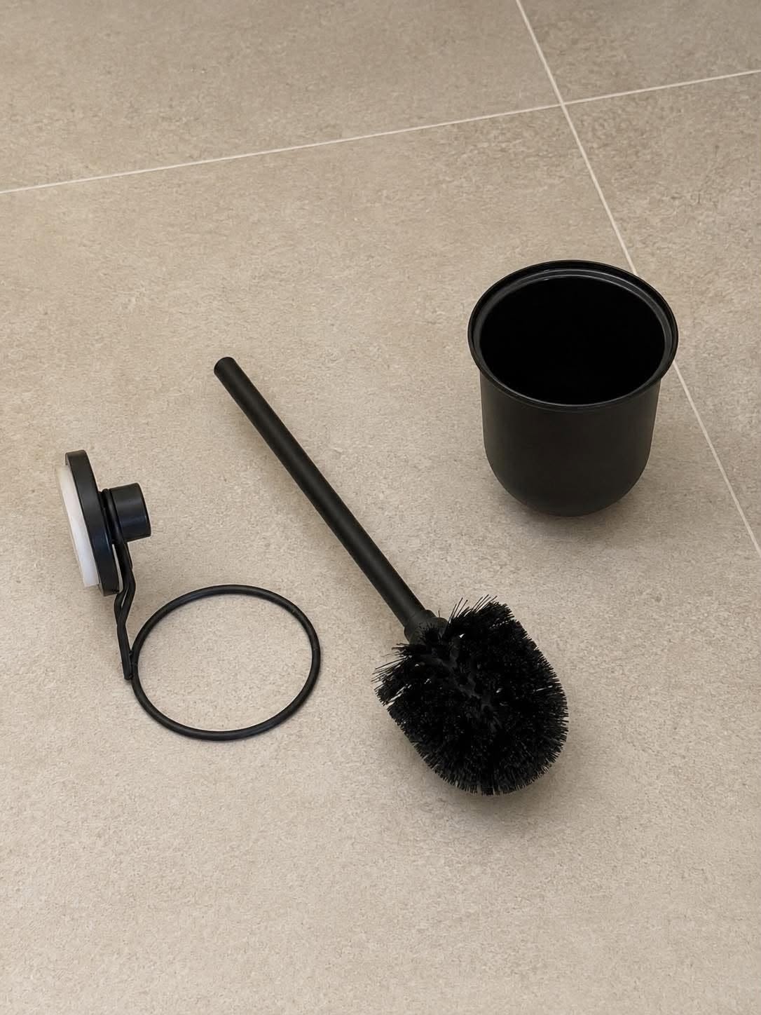 Toiletborstel met ophanging