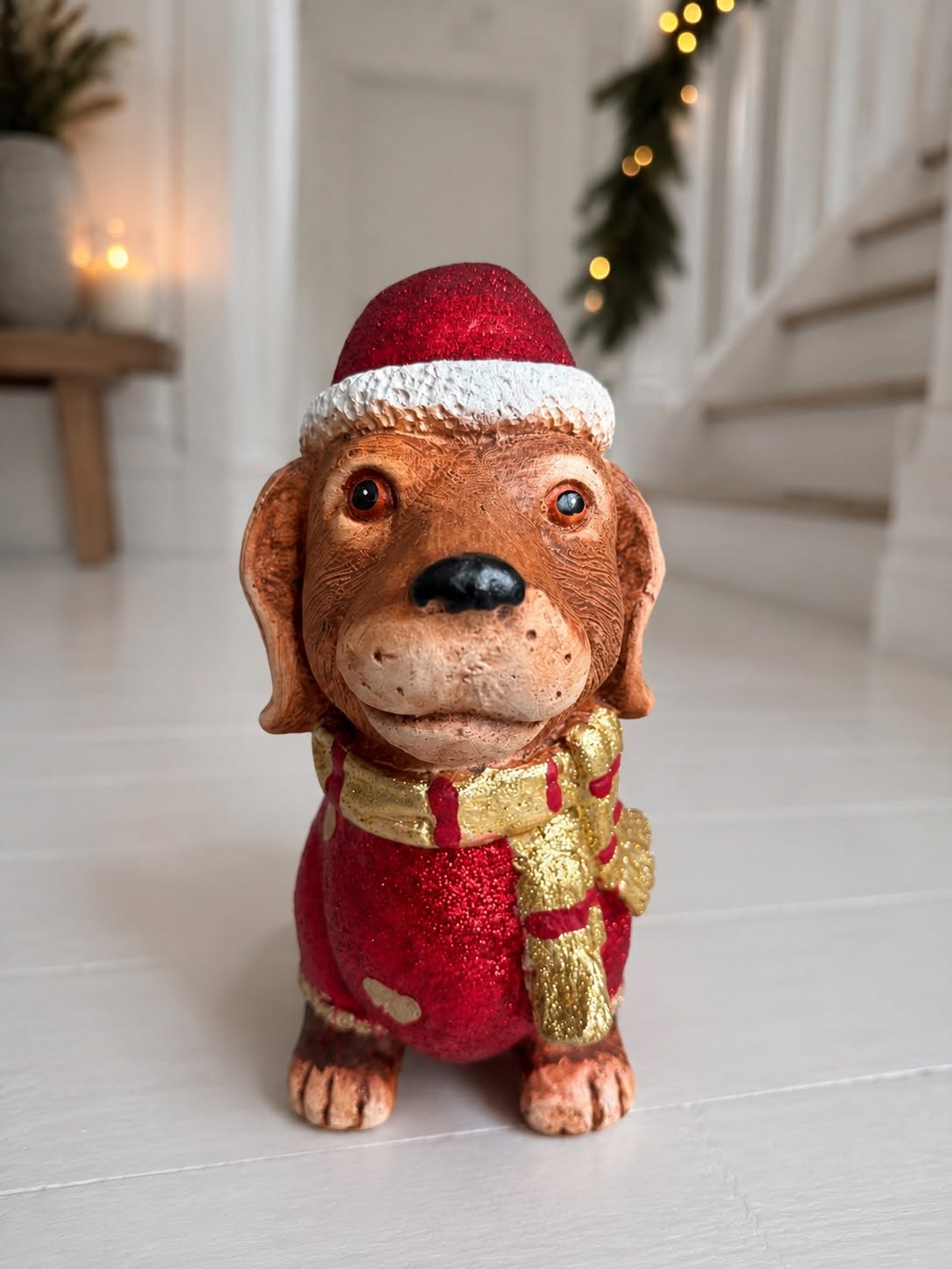 Kerstteckel - rood