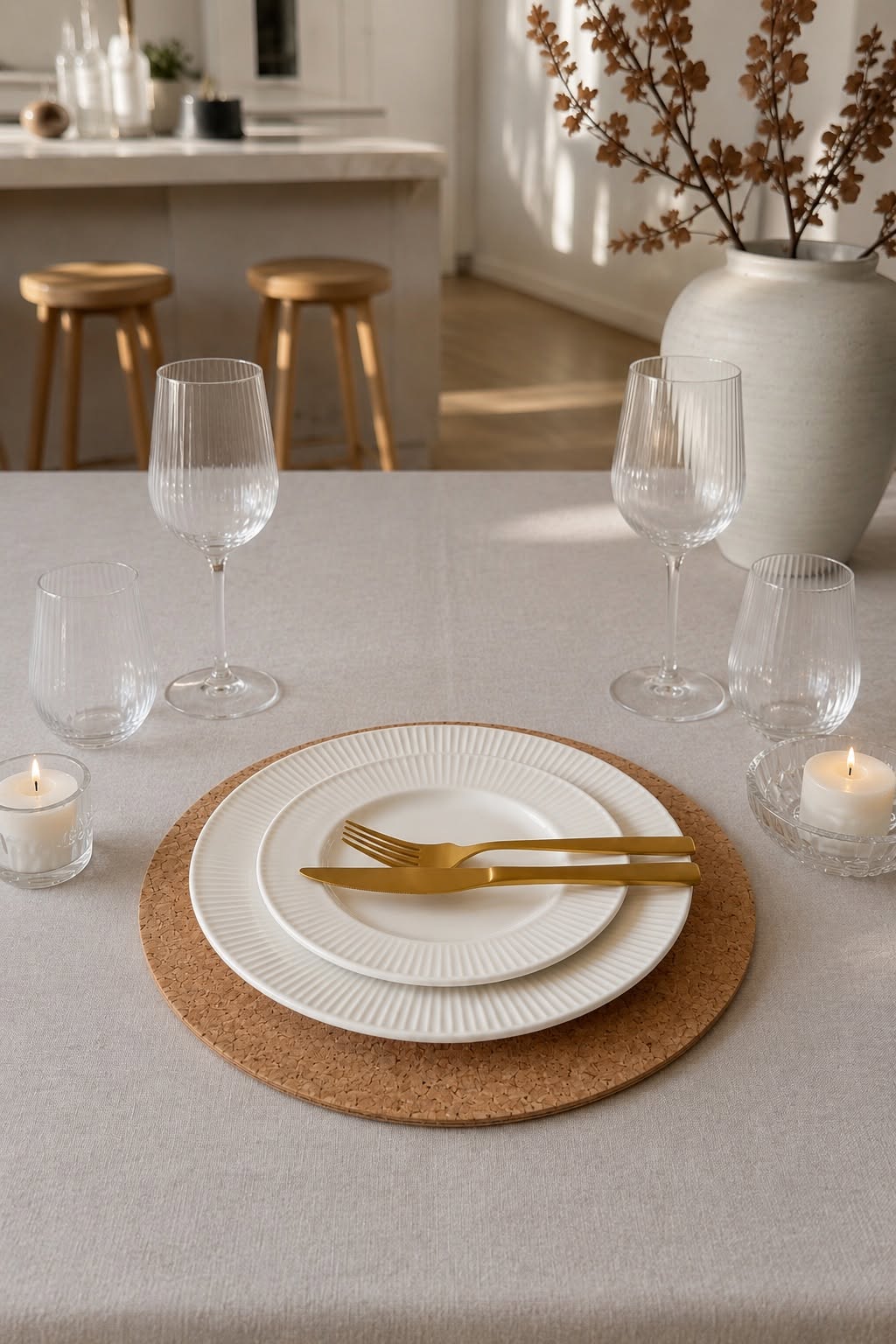 Placemat kurk – Dia 35 cm