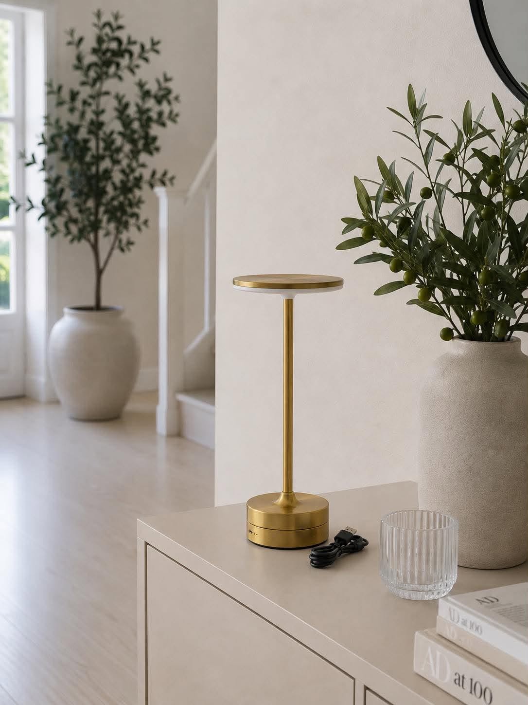 Oplaadbare LED-tafellamp – Lux Golden