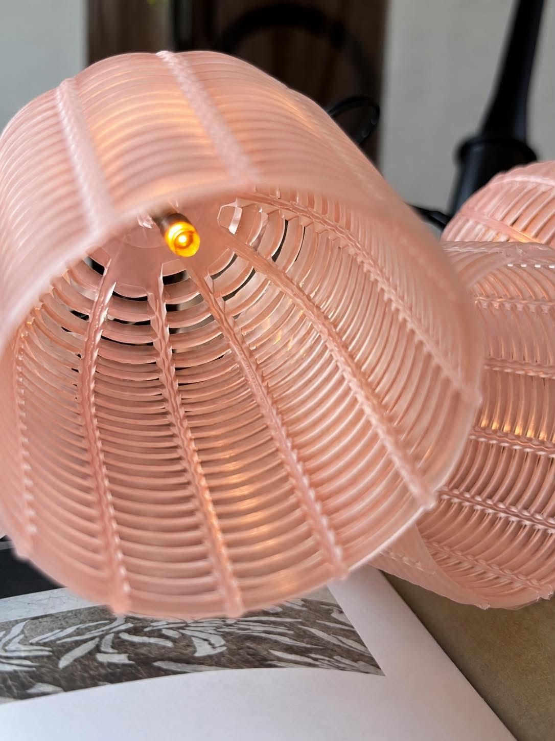 Lichtsnoer met zonnecellen - Roze