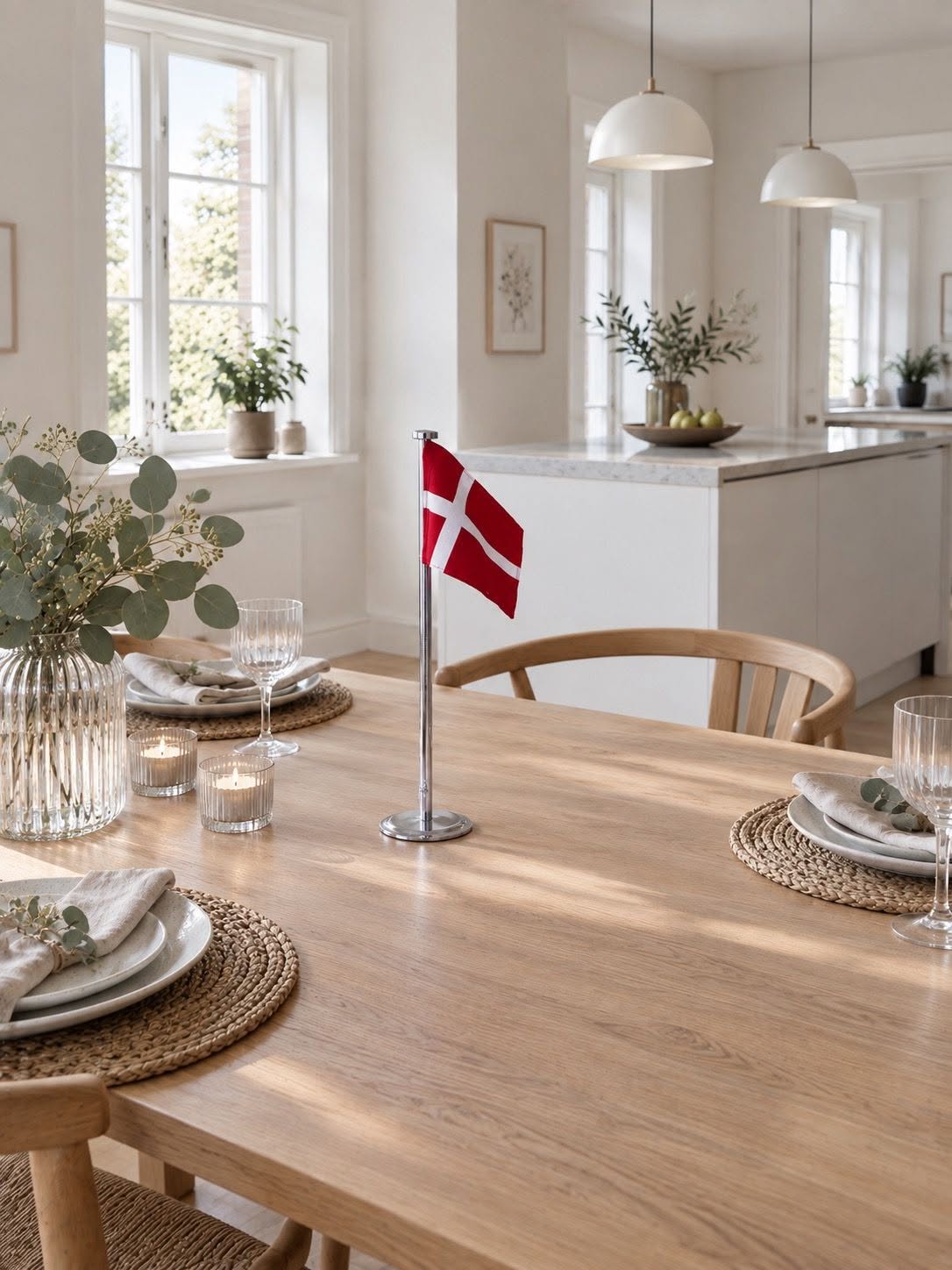 Vlag Dannebrog - 40 cm