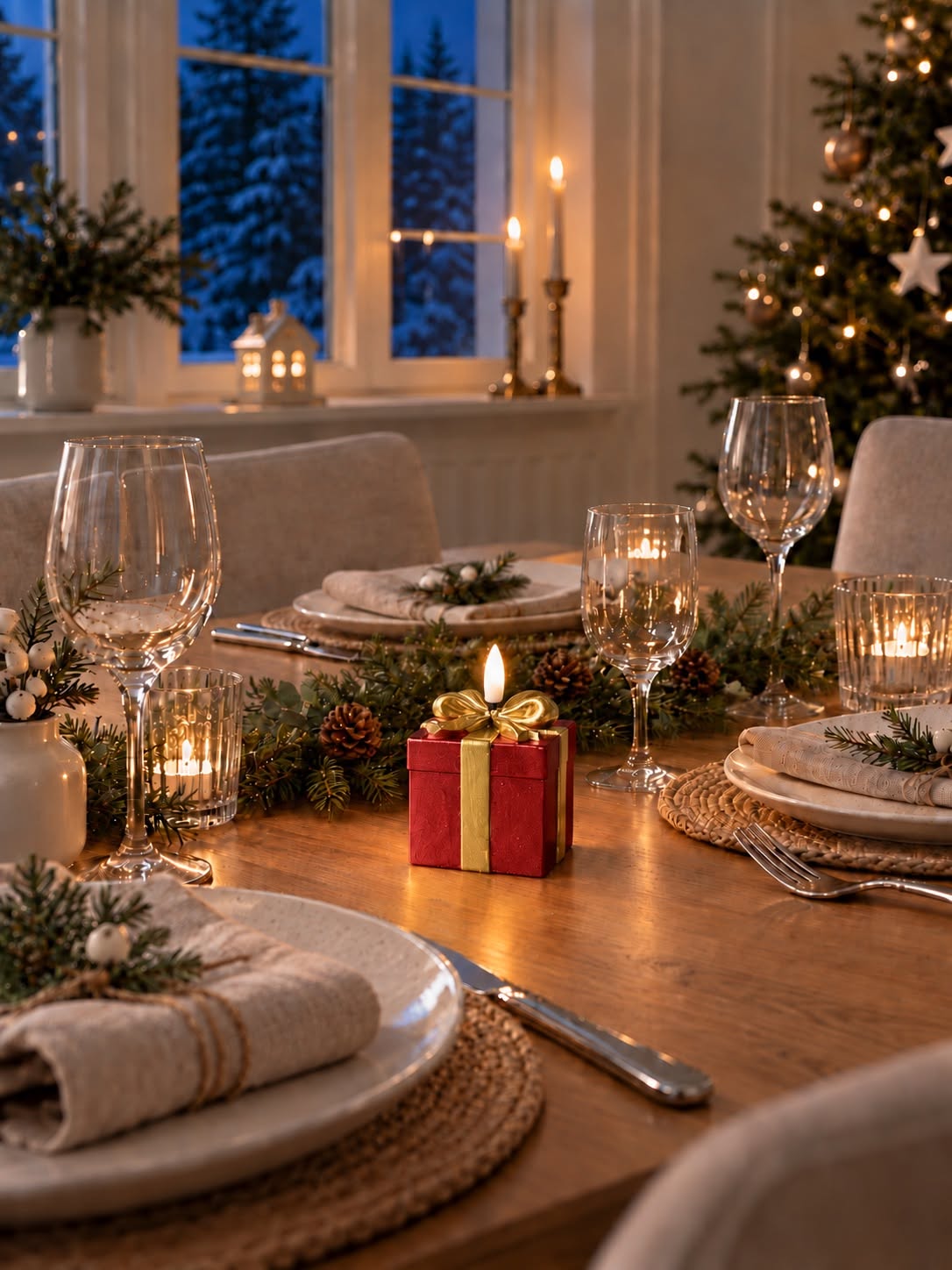 Kerstlicht - MIX LED-blokkaars