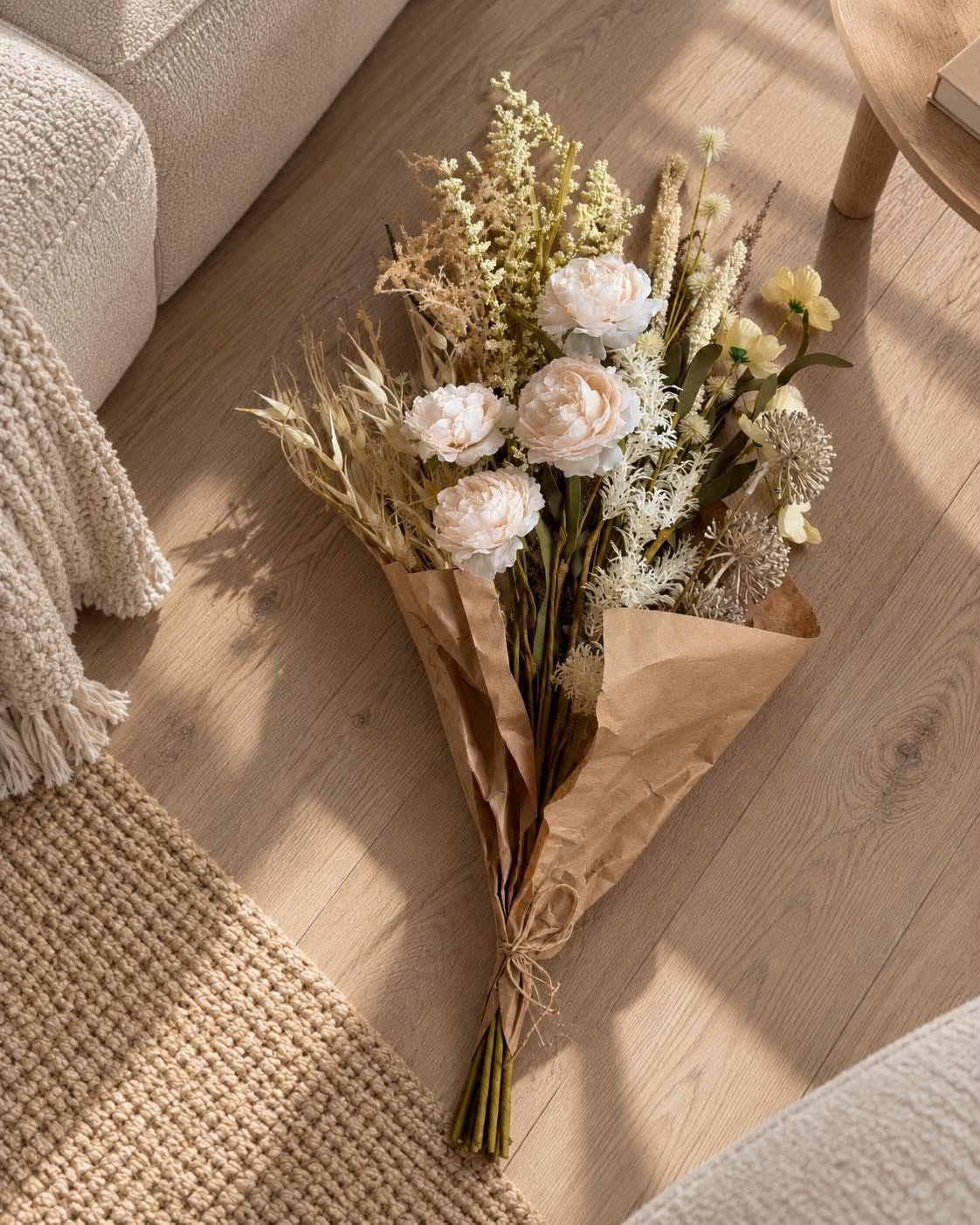 Buket creme 70cm