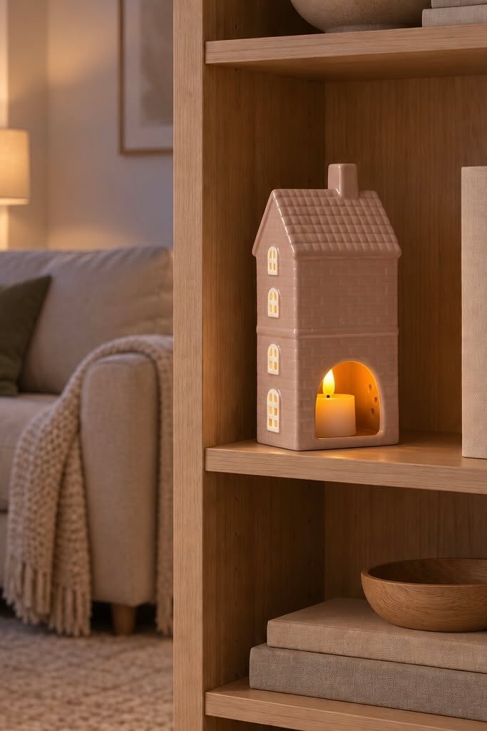 Lichthuis in keramiek – decoratief licht