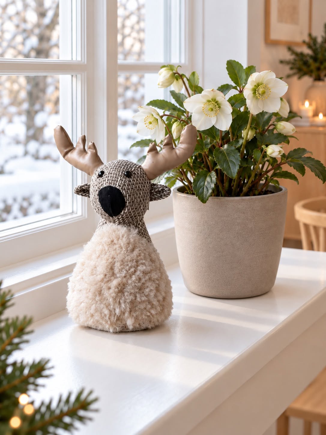 Deurstopper rendier – decoratief