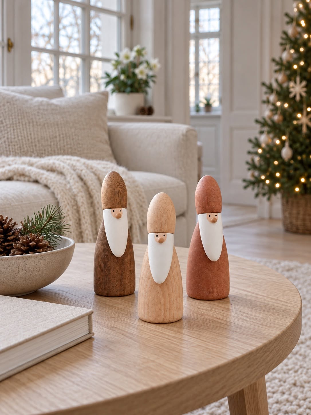 De 3 wijzen - wood – houten figuren