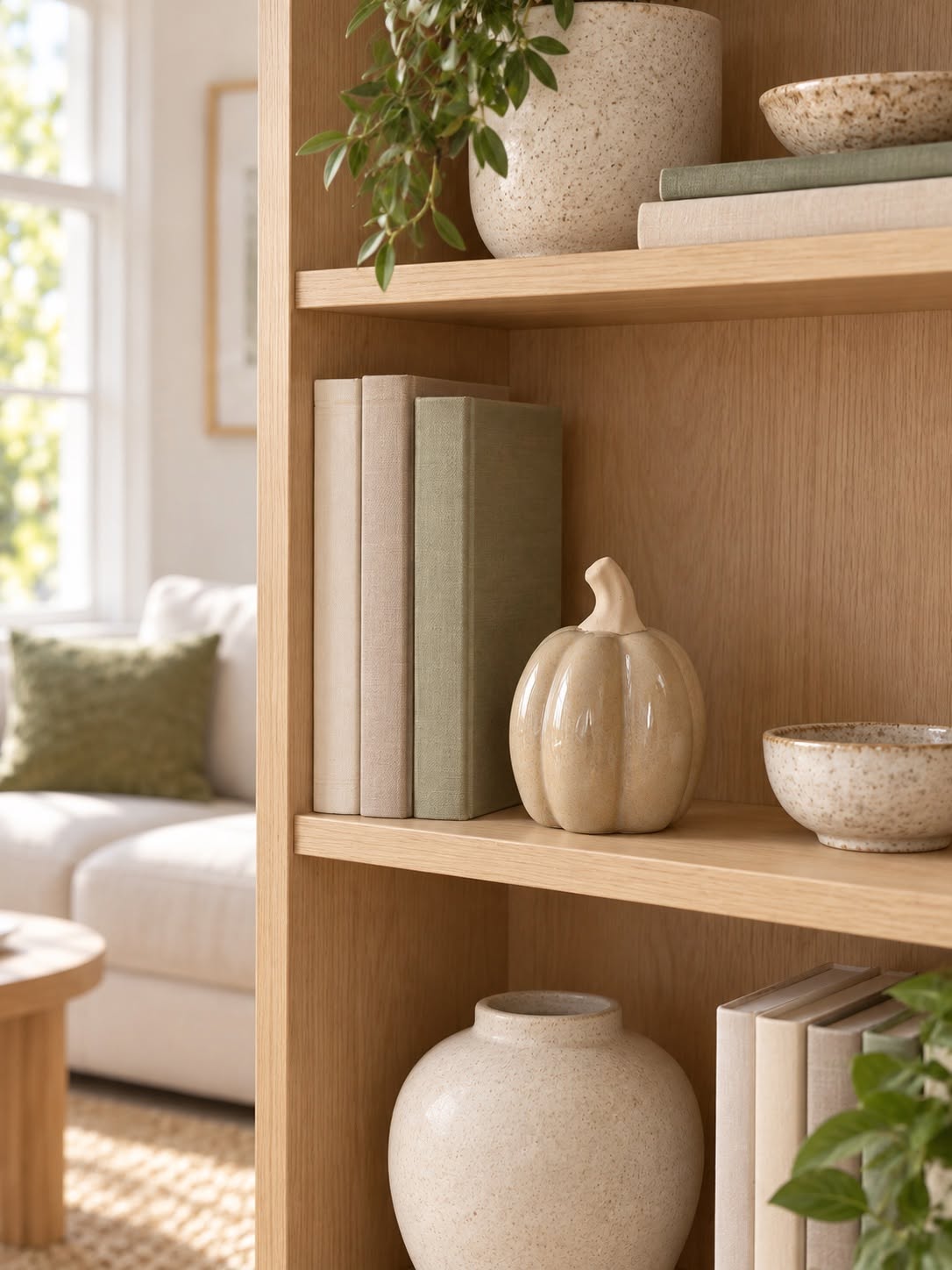 Pompoen keramiek – beige