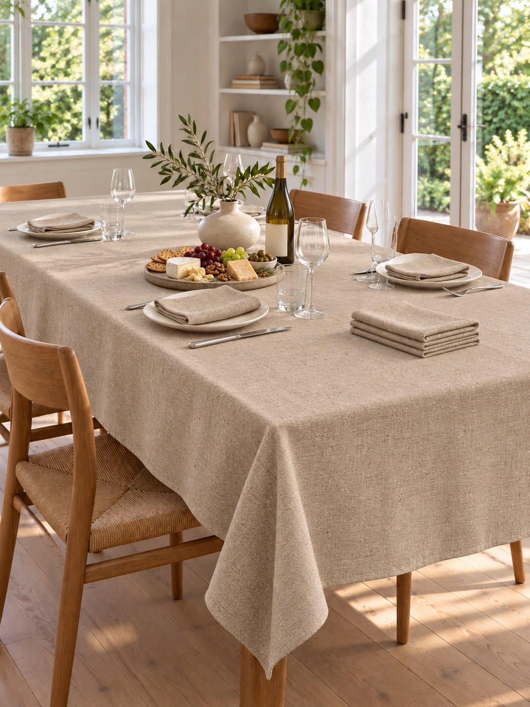 Mondservetten 4 stuks - Beige