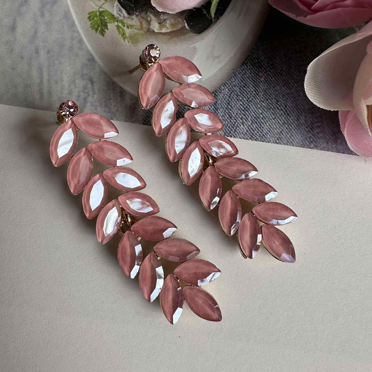 Oorbellen Leona - Rose