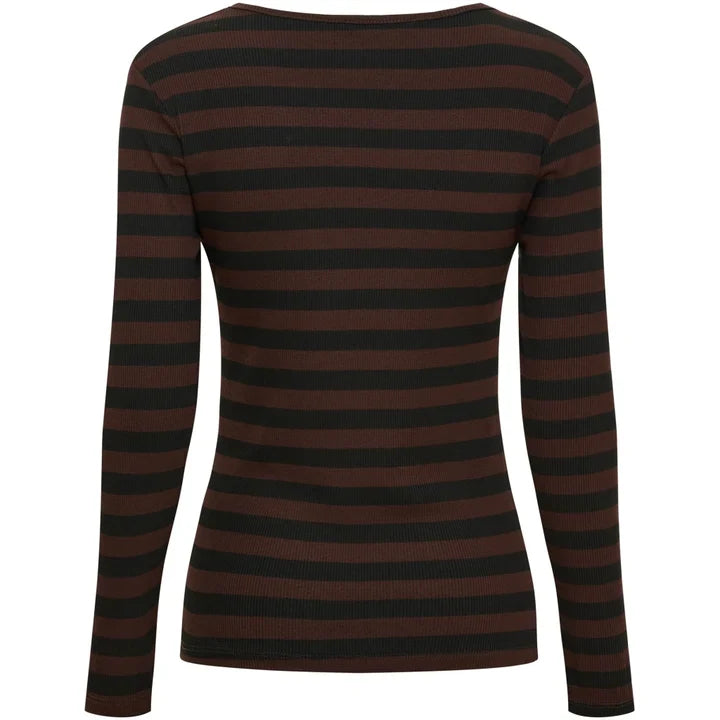 Blouse Begonia - Black/Moro