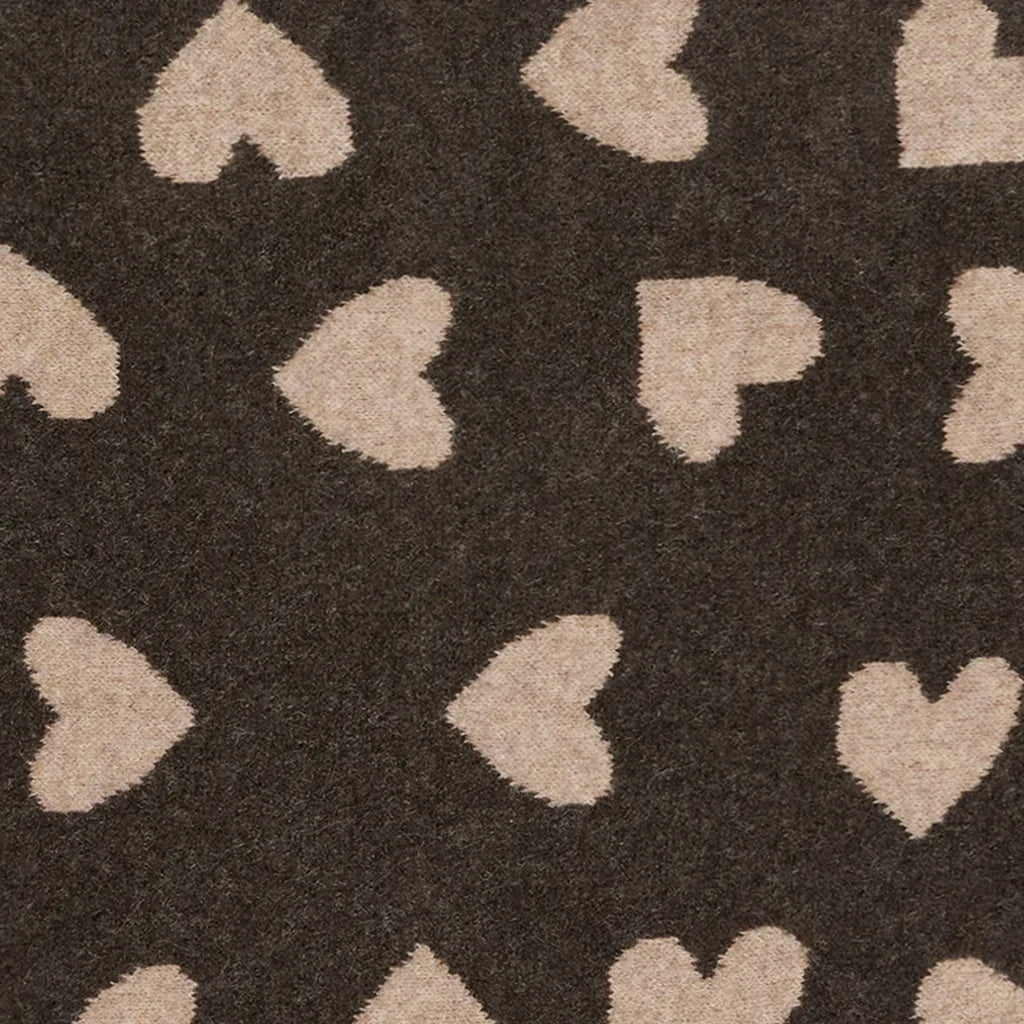 Sjaal Toppy - Taupe/Coffee