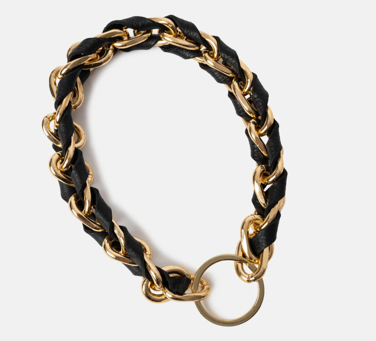 Sleutelkoord - Black / Gold