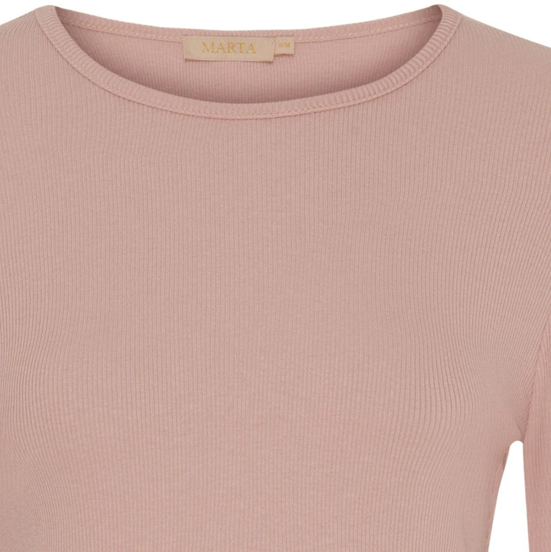 Blouse Ingrid Longshirt - Rose