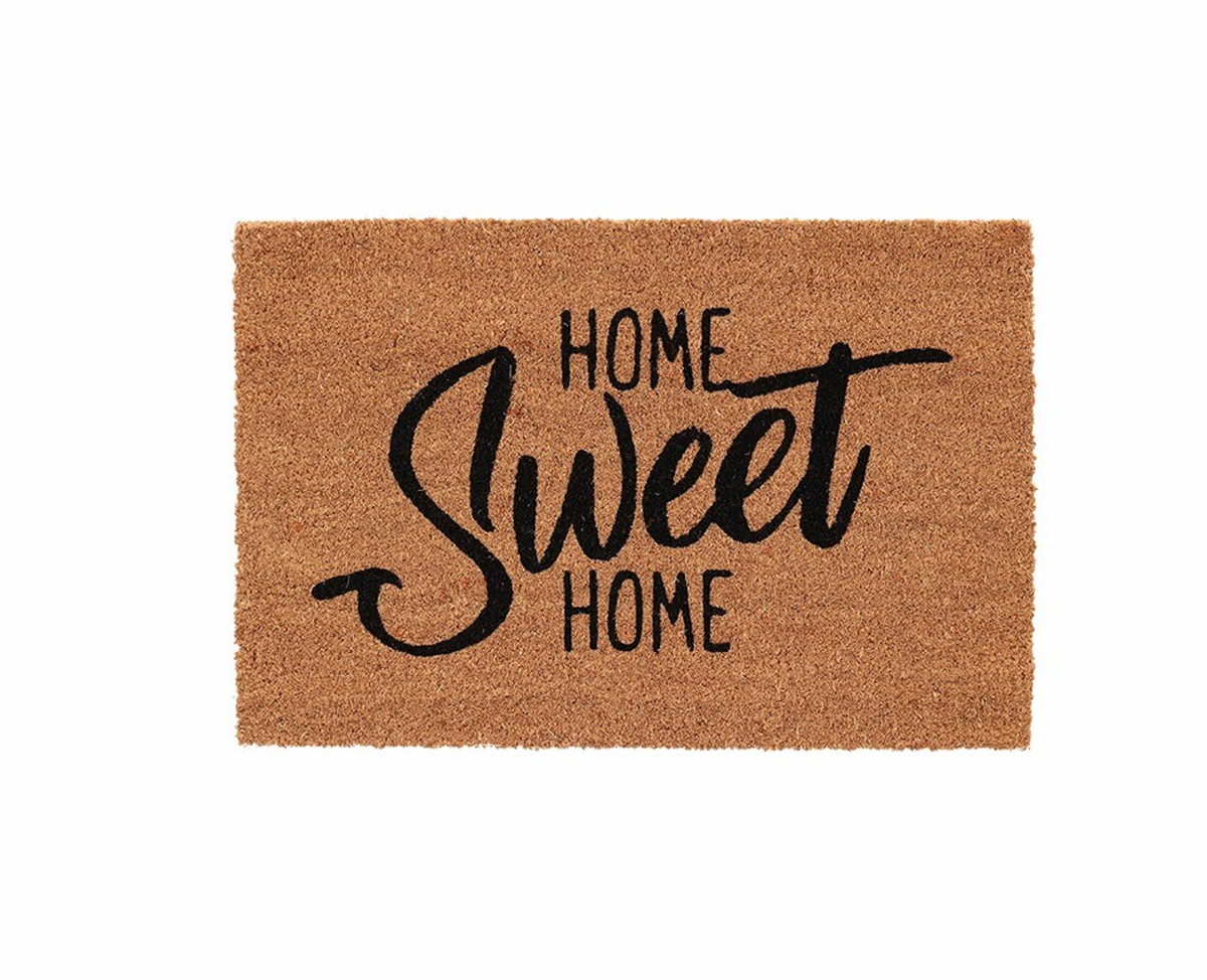 Deurmat "home sweet home"