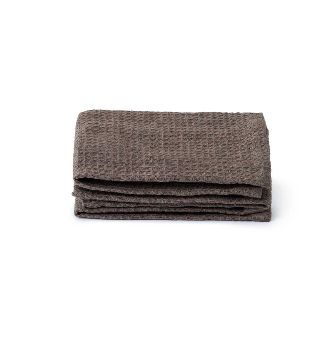 Vaatdoek 3 stuks - Wafel brown