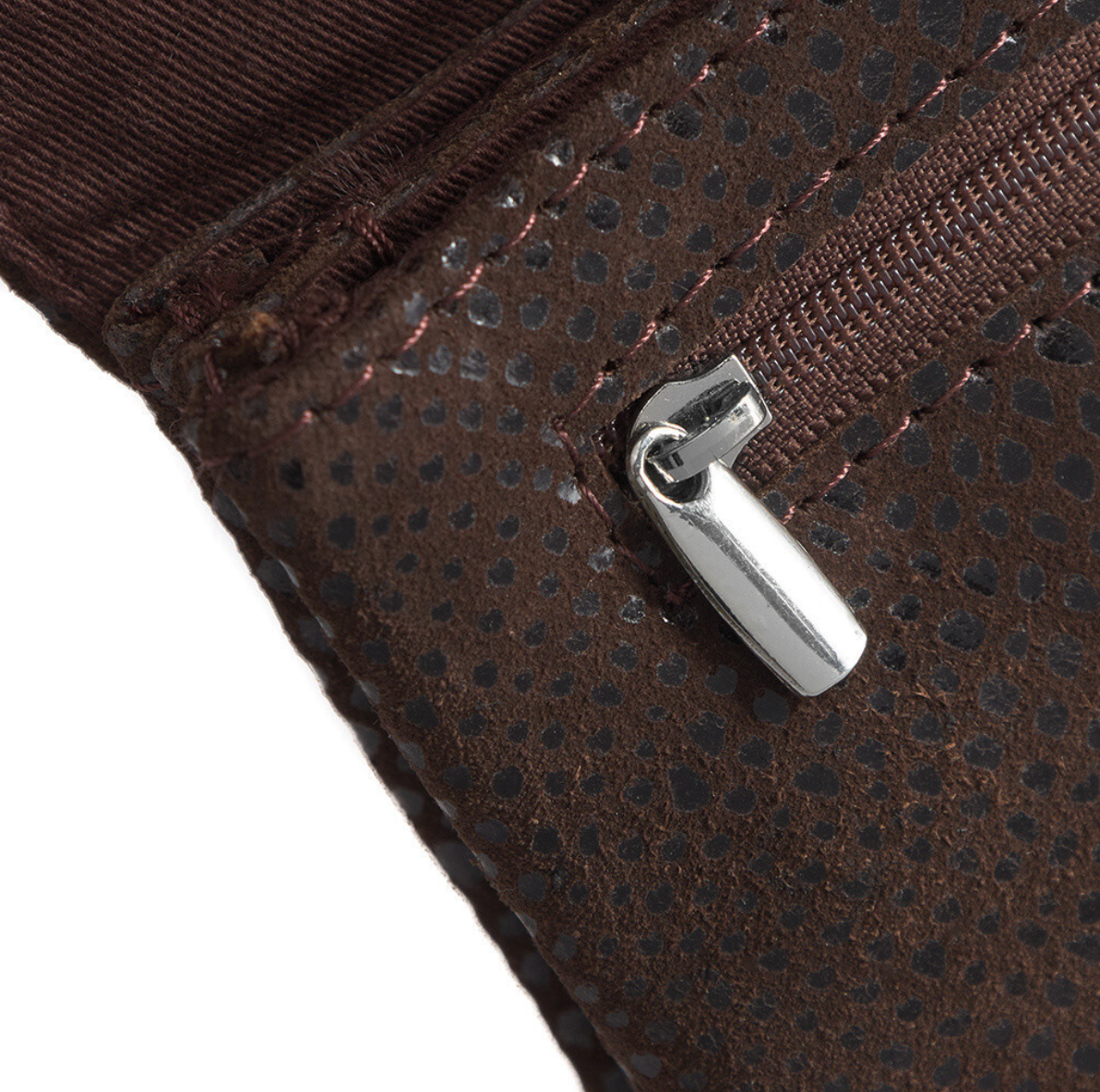 Portemonnee Aura Brown Croco