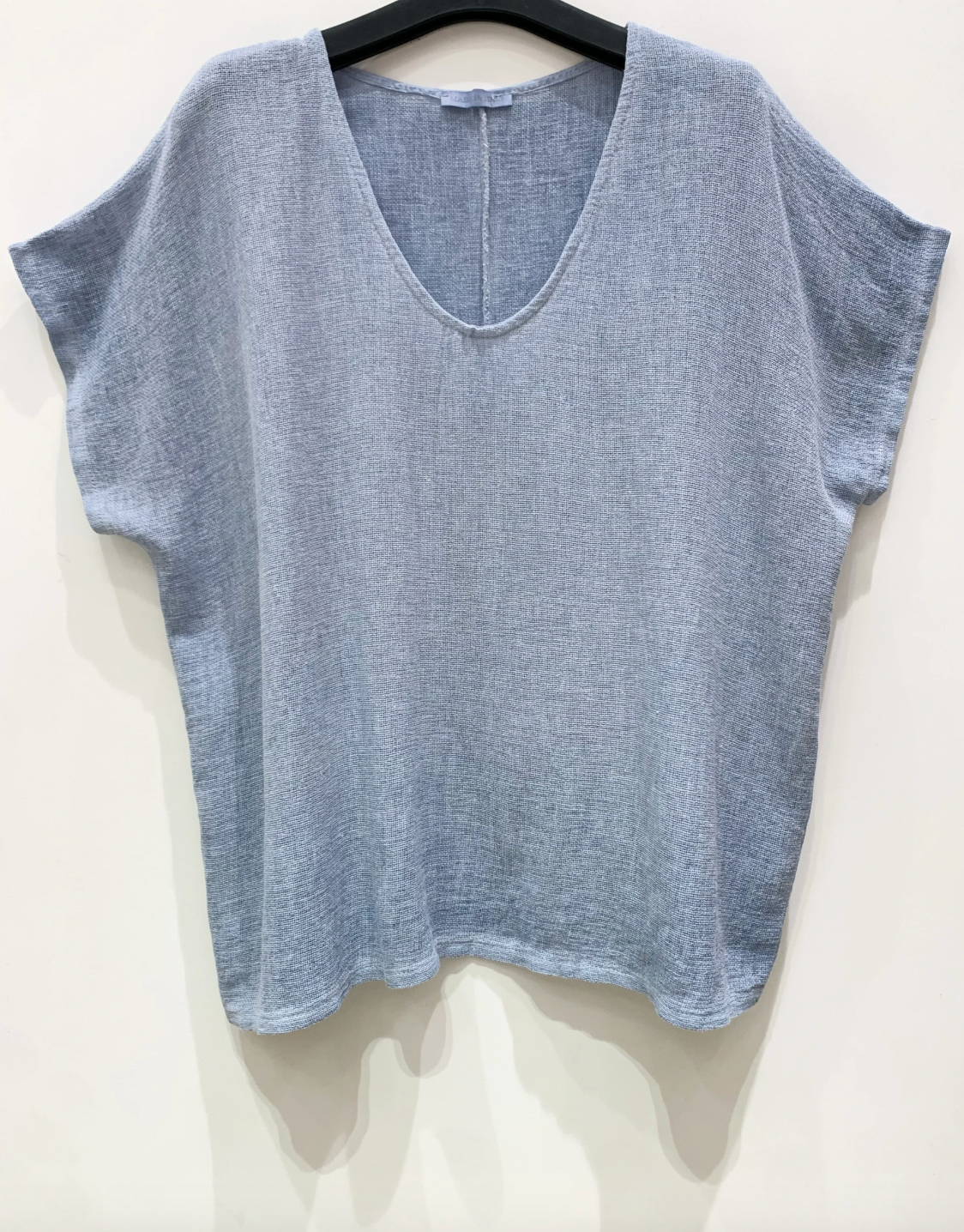 T-shirt Cozy linnenmix - Jeans