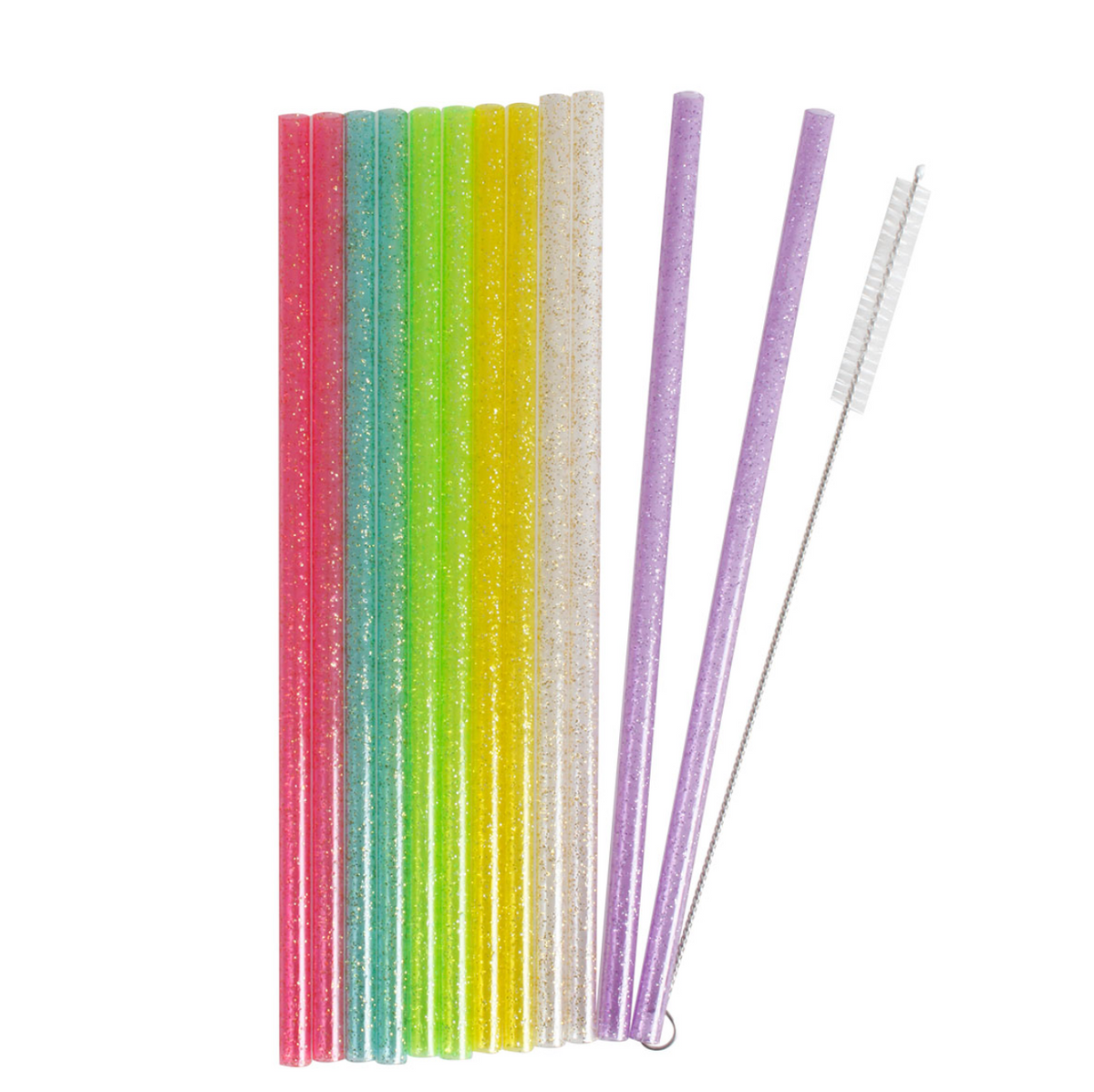 Rietjes met glitter - herbruikbaar