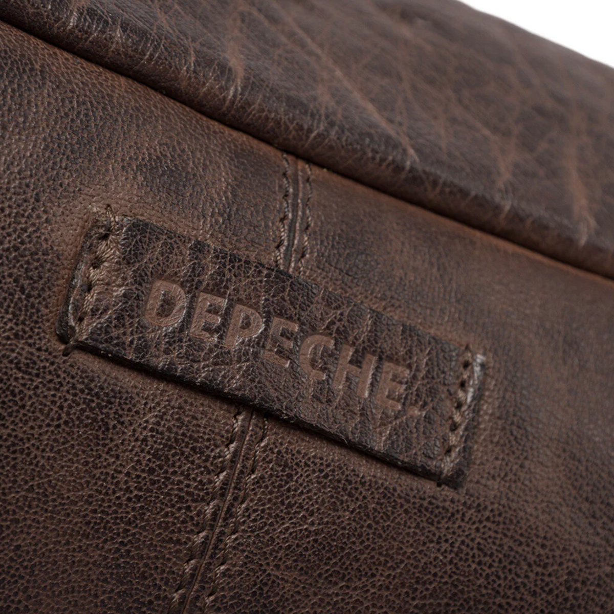 Bumbag Deluxe met studs - Brown