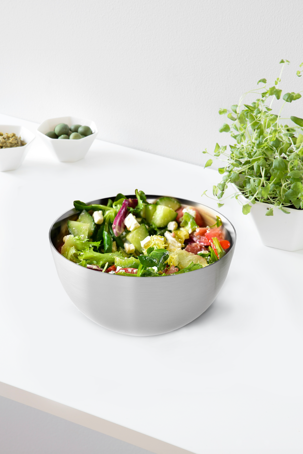 Saladeschaal - Roestvrij staal