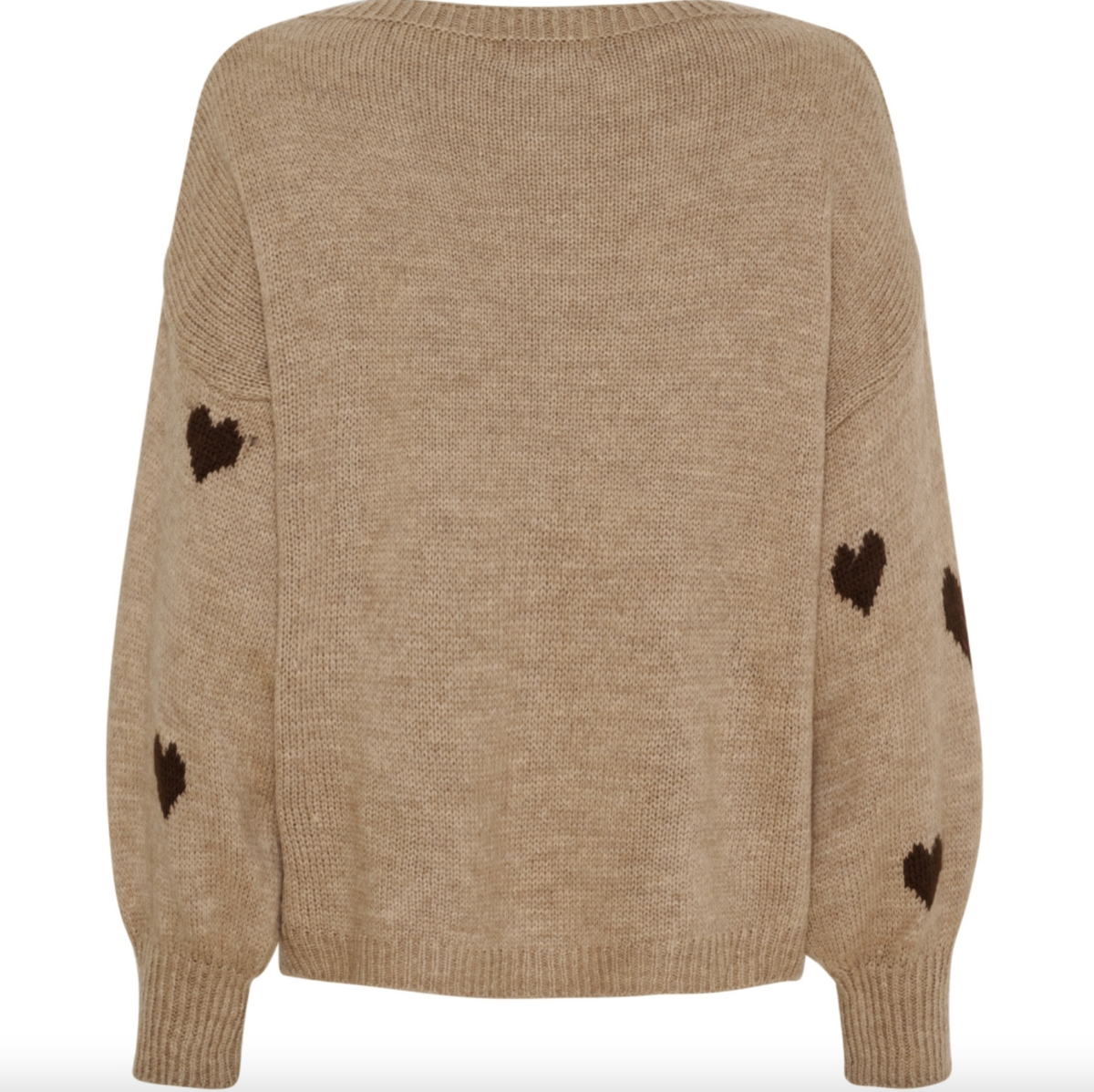 Gebreide Clover Knit - Fango