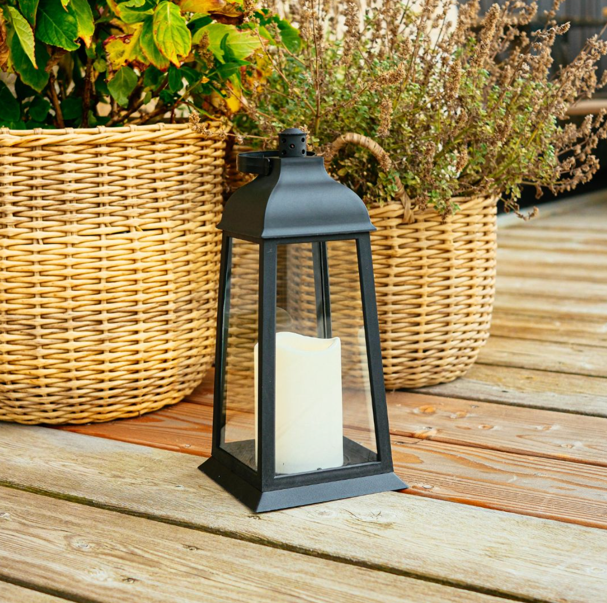 Lantaarn met LED-licht