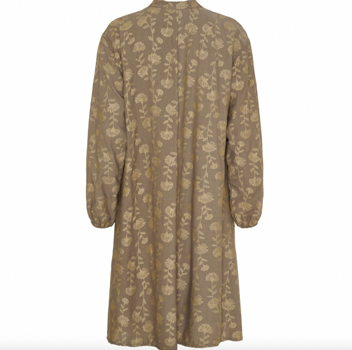 Jurk met gouden print