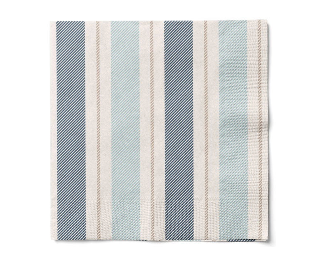 Servetten Nordic blue - 20 st.