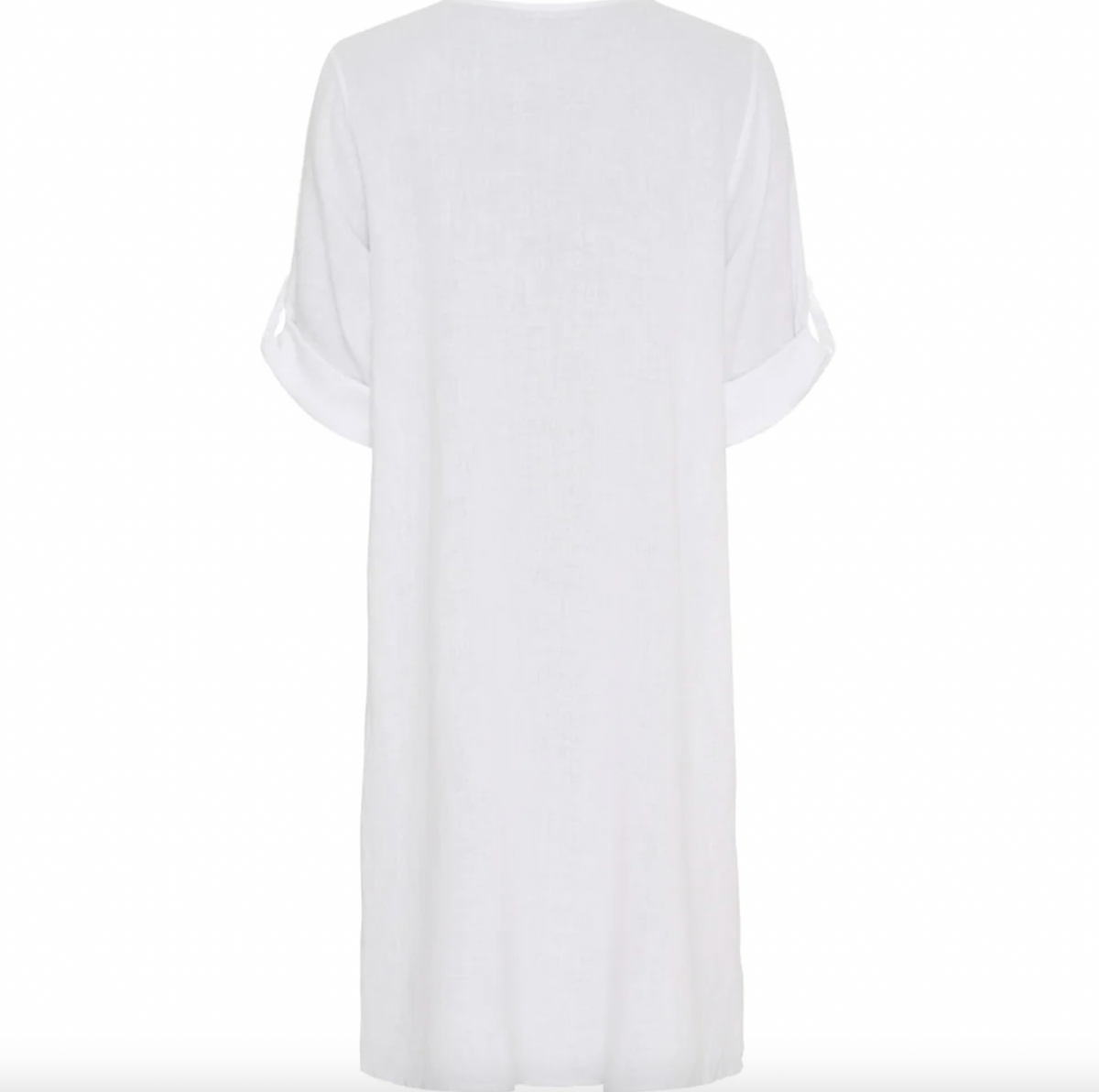 Jurk linnenmix – White
