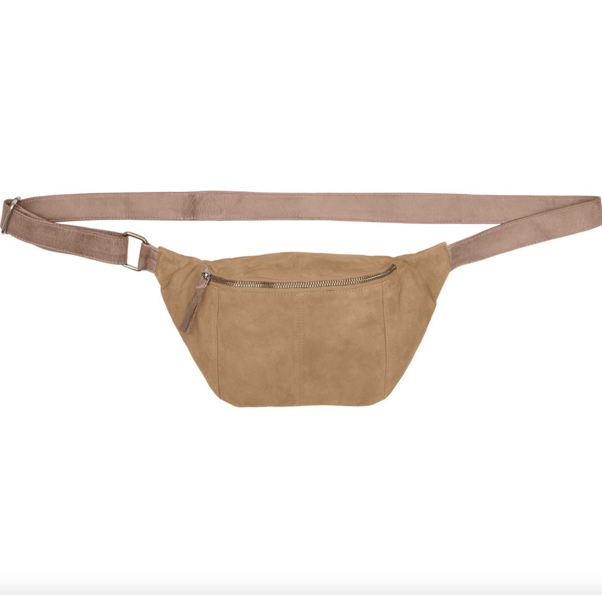 Bumbag JUNE Suède - Ivory